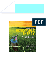 Renewable Energy, Second Edition: A First Course Robert Ehrlich 2024 Scribd Download