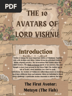 The 10 Avatars of Lord Vishnu