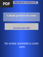 Calculo practico de costos Apurimac