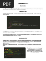 Qué es CSS