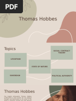 Thomas Hobbes Report