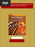 Electronic Legal Research An Integrated Approach 2nd Edition Stephanie Delaney 2024 Scribd Download