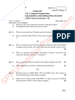 Be Computer Engineering Semester 6 2019 May Systems Programming and Operating Systems Sp & Os Pattern 2015