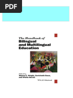 PDF The Handbook of Bilingual and Multilingual Education 1st Edition Boun download