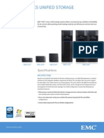 VNX Spec Sheet