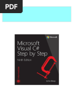 Get Microsoft Visual C# Step by Step, 9th Edition John Sharp PDF ebook with Full Chapters Now