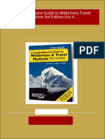 Immediate download A Comprehensive Guide to Wilderness Travel Medicine 3rd Edition Eric A. ebooks 2024