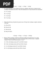 Topics 4.5 - 4.6 MCQ Practice