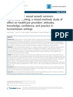 Effect on Healthcare Providers’ Attitudes in Four Countries