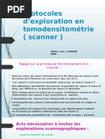 protocoles du scanner céphalique