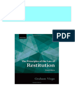 Complete Download The principles of the law of restitution 3rd Edition Virgo PDF All Chapters