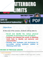 CEPC 117 Lec 4 Atterberg Limits