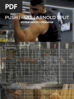 PUSH  PULL  ARNOLD SPLIT