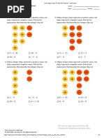 Use Integer Chips To Add And Subtract - Worksheet