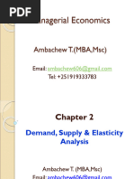 Managerial Economics chapter two