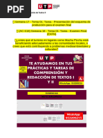 ? (AC-S18) Semana 18 - Tema 01 Tarea - Examen Final (EXFN) Terminado 2024