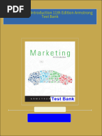 Full download Marketing An Introduction 11th Edition Armstrong Test Bank pdf docx