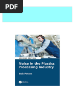 [Ebooks PDF] download Noise in the plastics processing industry Second Edition Peters full chapters