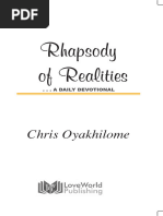 December 2024 Rhapsody of Realities