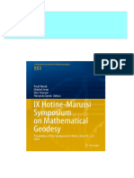 Download Full IX Hotine-Marussi Symposium on Mathematical Geodesy: Proceedings of the Symposium in Rome, June 18 – 22, 2018 Pavel Novák PDF All Chapters