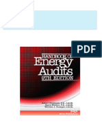 Handbook of Energy Audits 9th Edition Thumann all chapter instant download