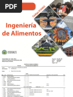 Ingenieria de Alimentos Malla Curricular 2