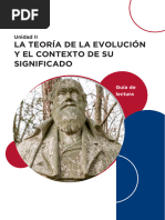 PDF Unidad II - La teoría de la evolución y el contexto de su significado