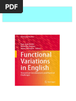 Download ebooks file Functional Variations in English Theoretical Considerations and Practical Challenges Ram Ashish Giri all chapters