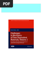 Buy ebook Challenges in Mechanics of Time Dependent Materials, Volume 2: Proceedings of the 2015 Annual Conference on Experimental and Applied Mechanics 1st Edition Bonnie Antoun (Eds.) cheap price