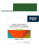 (eBook PDF) Discovering Statistics Using IBM SPSS Statistics 4th 2024 scribd download