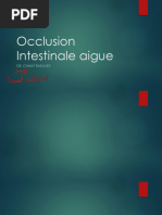 Occlusion Intestinale Aigue