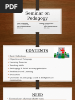 Pedagogy 1