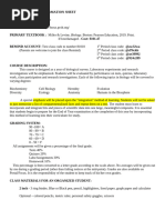 Biology Course Information Sheet-2