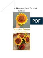 Sunflower Bouquet Free Crochet Pattern