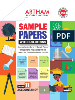 Class 11 Accountancy Sample Paper Set 13