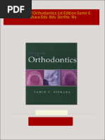 Download Full Textbook of Orthodontics 1st Edition Samir E. Bishara Dds  Bds  Dortho  Ms PDF All Chapters