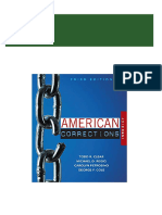 (eBook PDF) American Corrections in Brief 3rd Edition 2024 scribd download