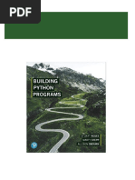 Instant Access to (eBook PDF) Building Python Programs 1st Edition ebook Full Chapters