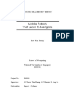 Mobile Robots That Learn To Navigate: Honours Year Project Report