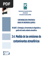 TEMA 3.4 Medida de emisiones de contaminantes atmosféricos