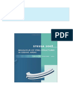 Download full STESSA 2003 Behaviour of Steel Structures in Seismic Areas Proceedings of the 4th International Specialty Conference Naples Italy 9 12 June 2003 1st Edition Federico Mazzolani ebook all chapters