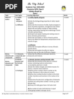 Chemistry Class 9 AY 2024-25 (Term 1)