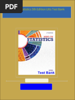 Complete Download of Mind on Statistics 5th Edition Utts Test Bank Full Chapters in PDF DOCX