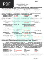 Tiếng Anh 12 Friends Global_Unit 4_Practice Test 2_KEY