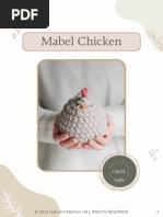 Mabel Chicken Pattern