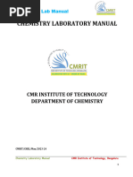 Chemistry Lab manual-I-Sem-Engineering