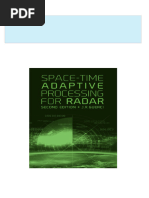 Space Time Adaptive Processing for Radar 2nd Edition J. R. Guerci 2024 Scribd Download