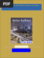 Get Better Business 4th Edition Solomon Test Bank free all chapters