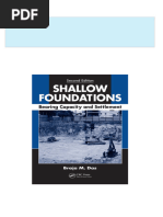 Download full Shallow Foundations Bearing Capacity and Settlement 2nd Edition Braja M. Das ebook all chapters