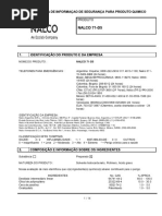 FISPQ 71D5 ANTIFOAM NALCO (002) - Antespumante